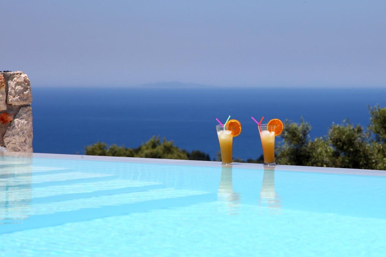 Tsoukaládhes Tsakmakis Villas Luxury- Panoramic Sea View - Lefkada מראה חיצוני תמונה