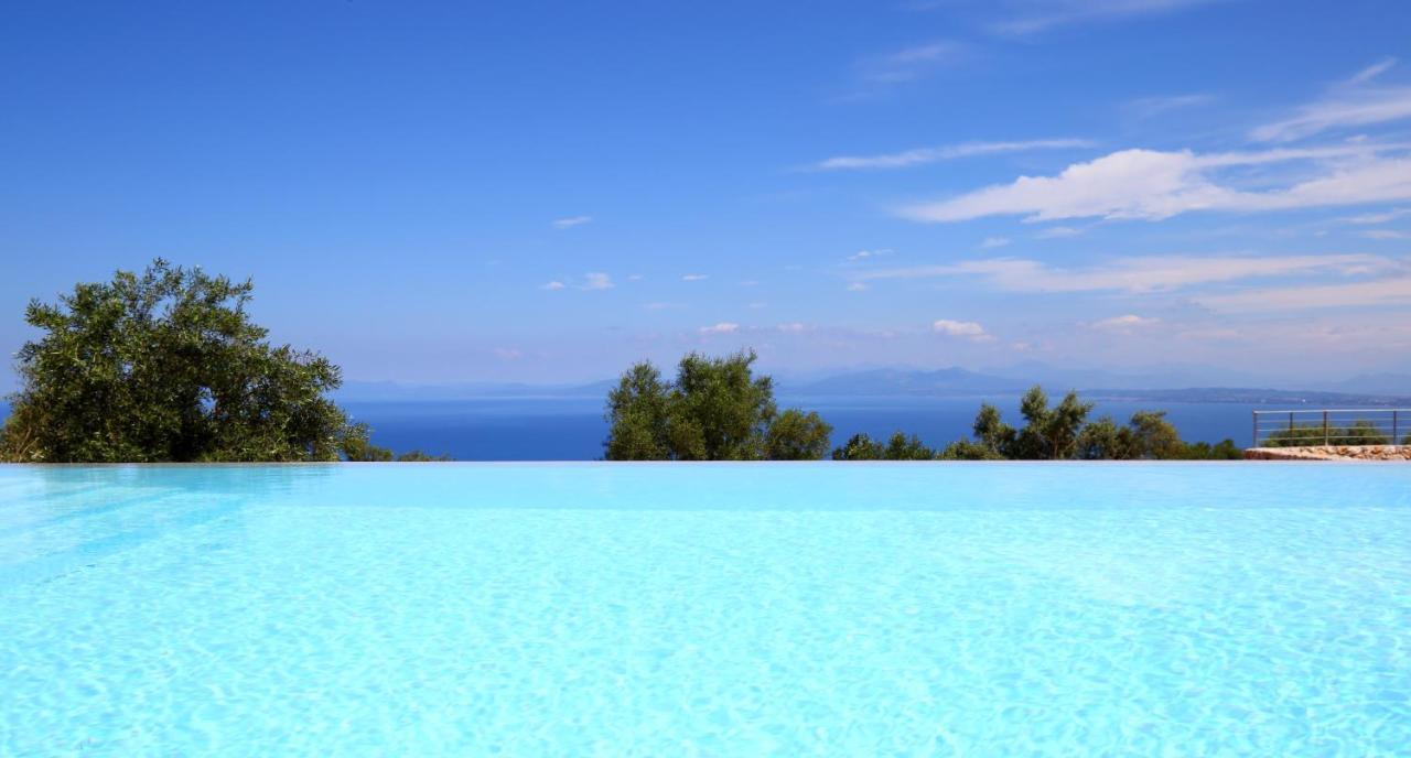 Tsoukaládhes Tsakmakis Villas Luxury- Panoramic Sea View - Lefkada מראה חיצוני תמונה
