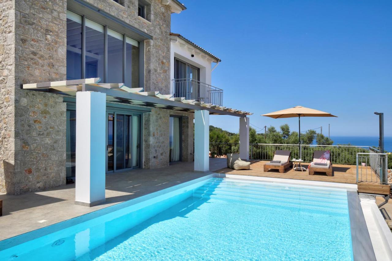 Tsoukaládhes Tsakmakis Villas Luxury- Panoramic Sea View - Lefkada מראה חיצוני תמונה