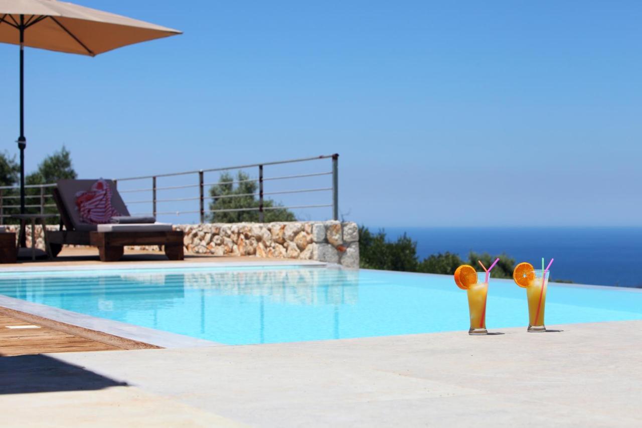 Tsoukaládhes Tsakmakis Villas Luxury- Panoramic Sea View - Lefkada מראה חיצוני תמונה