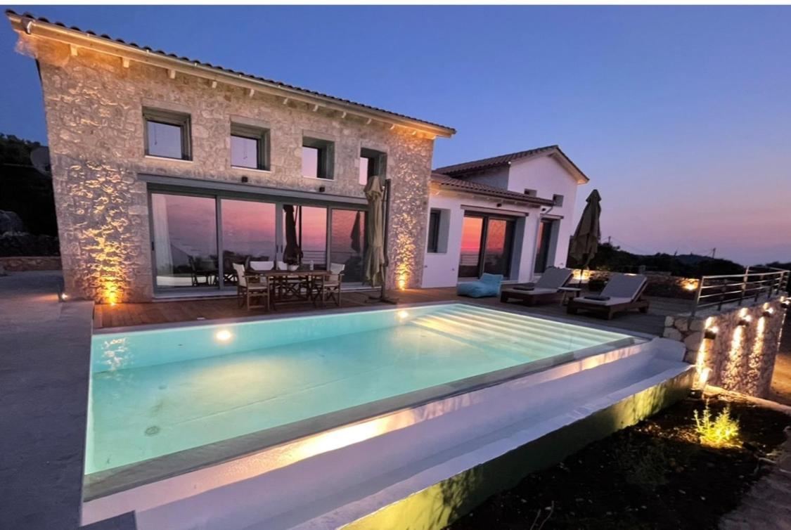 Tsoukaládhes Tsakmakis Villas Luxury- Panoramic Sea View - Lefkada מראה חיצוני תמונה
