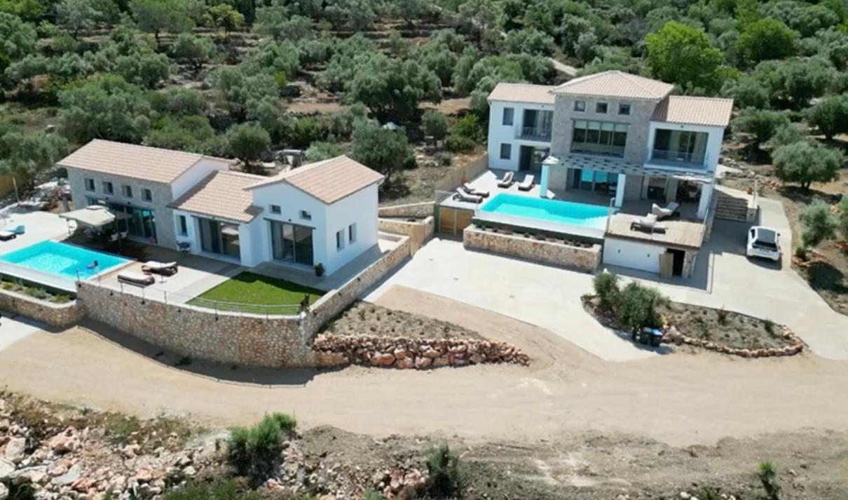 Tsoukaládhes Tsakmakis Villas Luxury- Panoramic Sea View - Lefkada מראה חיצוני תמונה