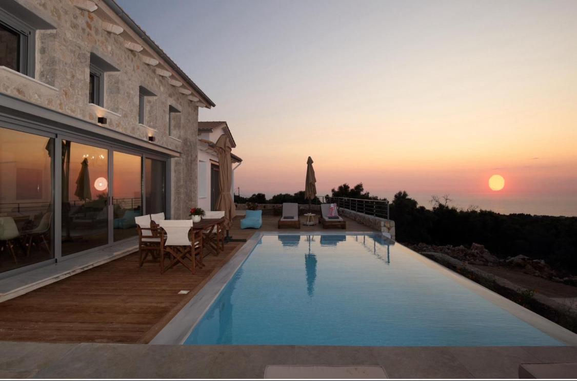 Tsoukaládhes Tsakmakis Villas Luxury- Panoramic Sea View - Lefkada מראה חיצוני תמונה